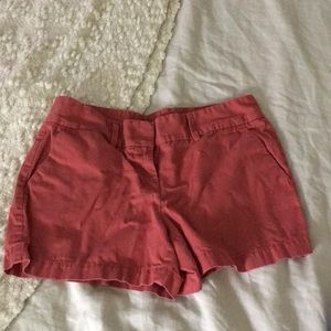 LOFT salmon shorts